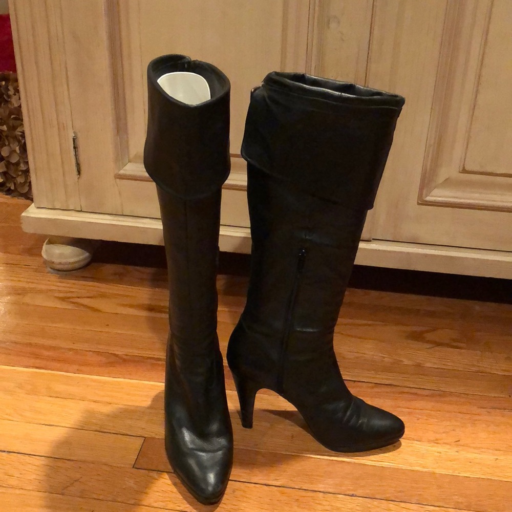 Banana Republic Black Tall Boots